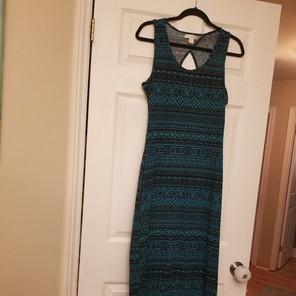 Floor length dress